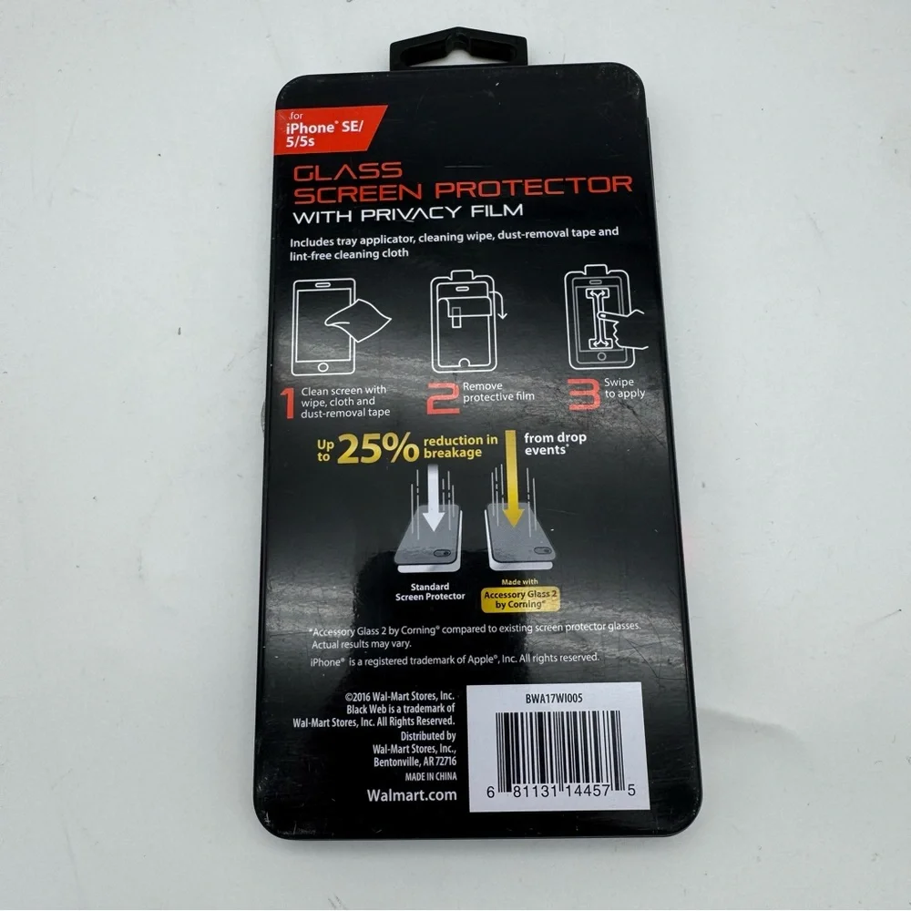 Blackweb iPhone SE/5/5S 180 Privacy Protection